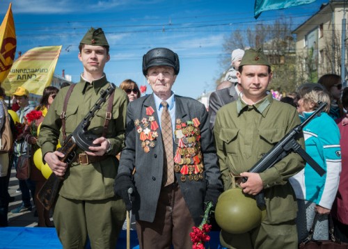 70 лет Великой Победе. Фото: Алексей Комелин
