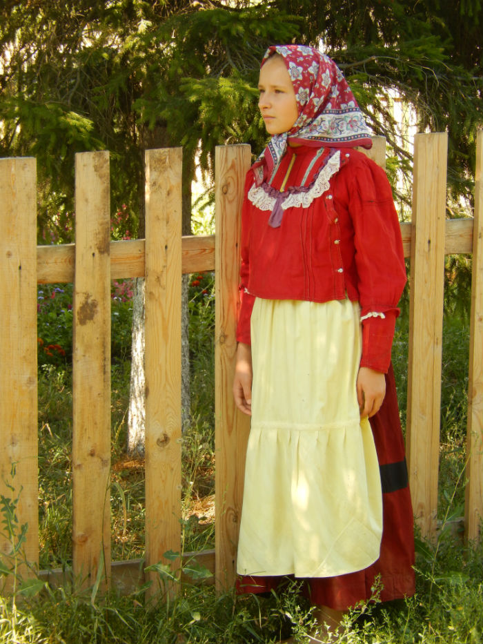 Курчанский костюм из д. Верхняя Фоминовка